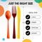 Exquisite Polished Plastic Silverware – 150 Pcs Heavy Duty Cutlery Set – 50 Each of Forks, Knives & Spoons – Disposable Utensil Set for Parties, Events & Catering – Flatware Set by Party Solids